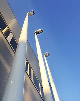 Foto de postes Polylight